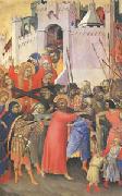 Simone Martini The Carrying of the Cross (mk05) Spain oil painting artist